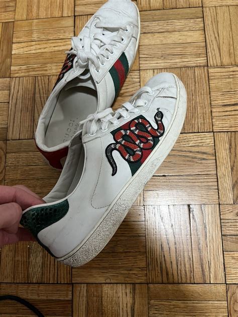 cheap gucci sneakers with snake|gucci ace embroidered snake sneakers.